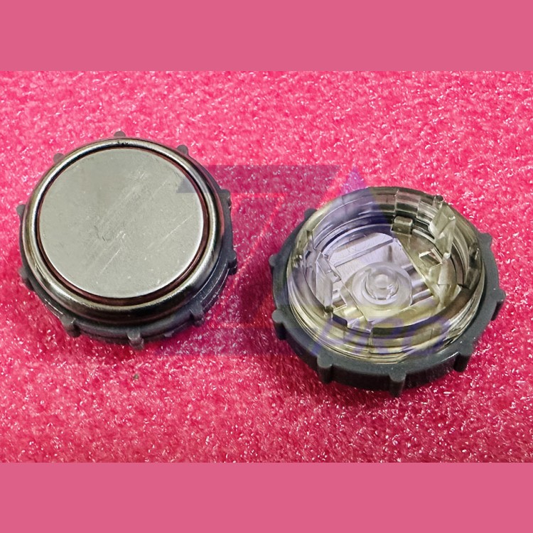 Модуль кнопочный круглый с гайкой, без символов, без платы ВКЛ13А-7П (7-4П)