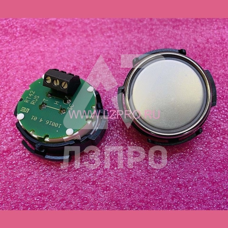 Кнопочный переключатель RT42 RUS (без символов, красная подсветка)