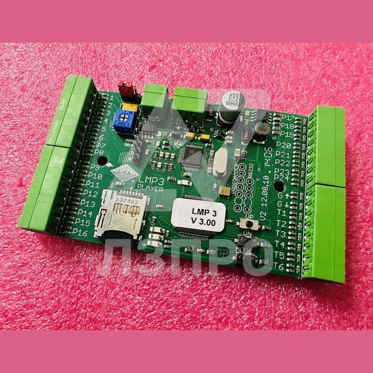 Плата синтезатора голоса с разъемом для карты памяти LMP3 V3.00 Lisa Kleemann