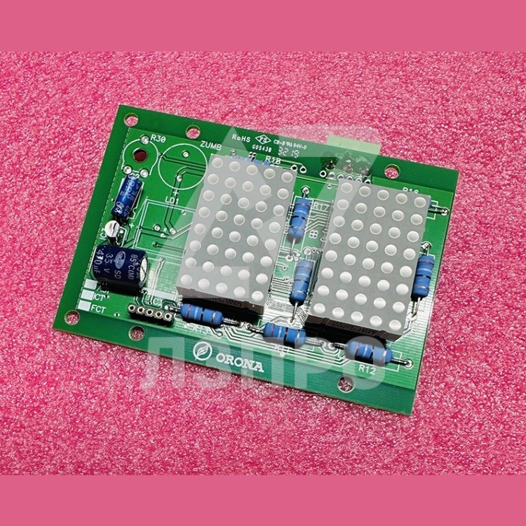 Плата матричного индикатора нумерации этажей (цифры) ARCA II Orona