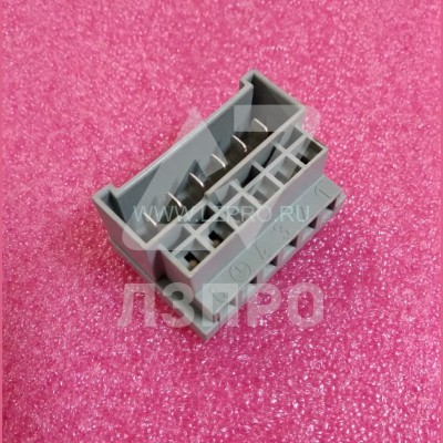 Разъем Wago 730-116 (Штеккер 6-конт., 0,08 - 2,5 мм2, 10А, серый)