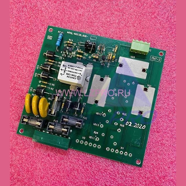 Плата управления тормозом ПУТ-3 ФАИД.469135.036 (жил. Без вентилятора) МЛЗ