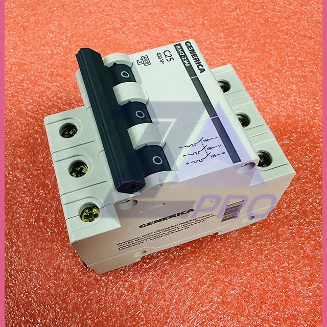 Автоматический выключатель 3P 25A 4,5кВа C BA47-29M GENERICA