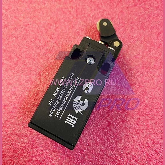 Выключатель путевой (1з+1р двухполюсный, рычаг с роликом) ВП19М21Б232-65У2.28