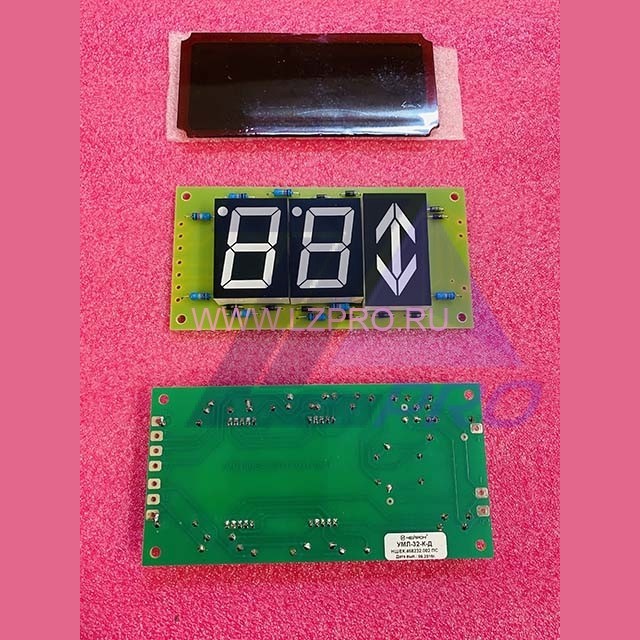 Указатель местоположения лифта (матрица ШУЛК, ШУЛМ, +24В) УМЛ-32-К-Д НШЕК.468232.002