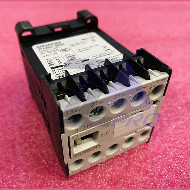 Вспомагательный контактор 24VDC 3NO+1NC 3TH2031-0BB4 Siemens