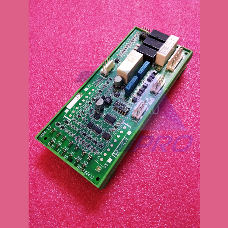 Плата групповой работы SOM GEA26800AL10 (разъёмы AMP) Otis