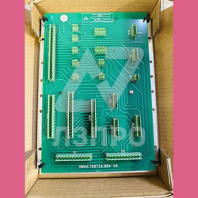 Плата коммутационная КР6002 для ШК6000 непроходная кабина ИМКИ.758724.084