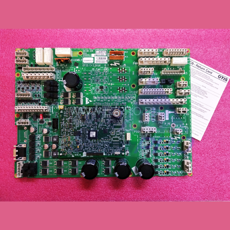 Плата GECB-EN с XRLEV/XADO/EPO GCA26800LC3 GGA26800LJ30 Otis