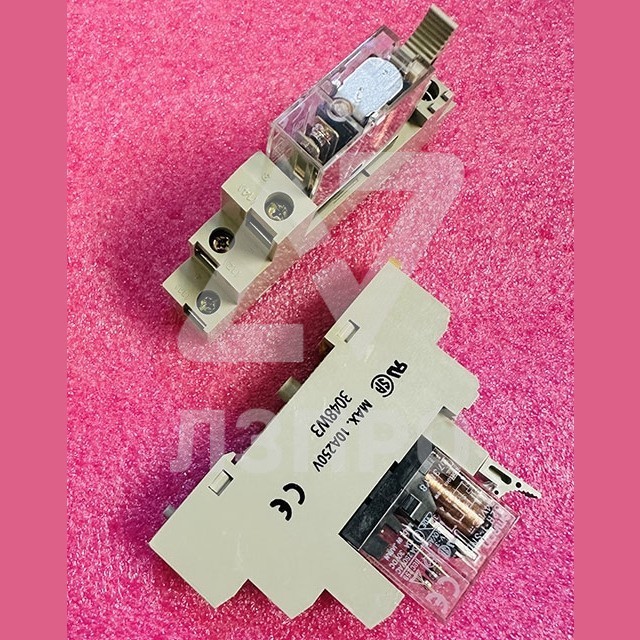 Реле электромагнитное 24VDC G2R-1-SND в сборе с колодкой 3048W3