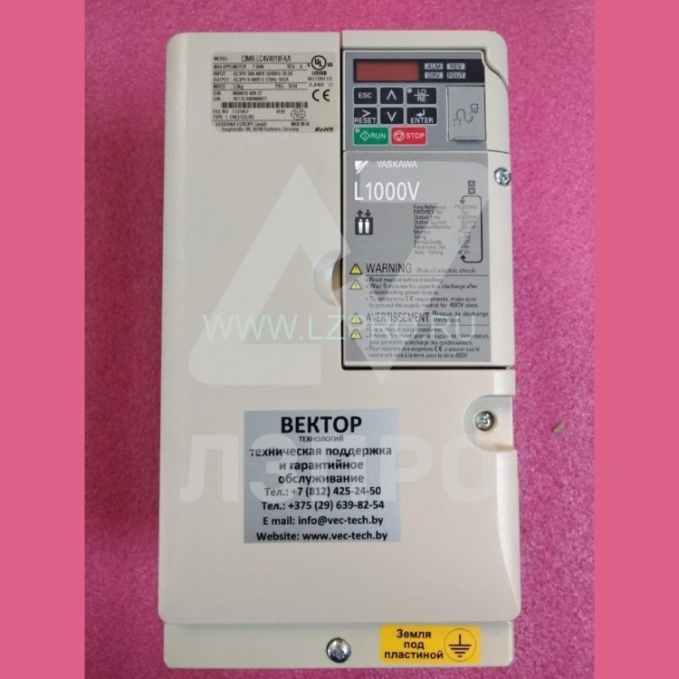 Частотный преобразователь CIMR-LC4V0018FAA (FAC) 7,5kW YASKAWA