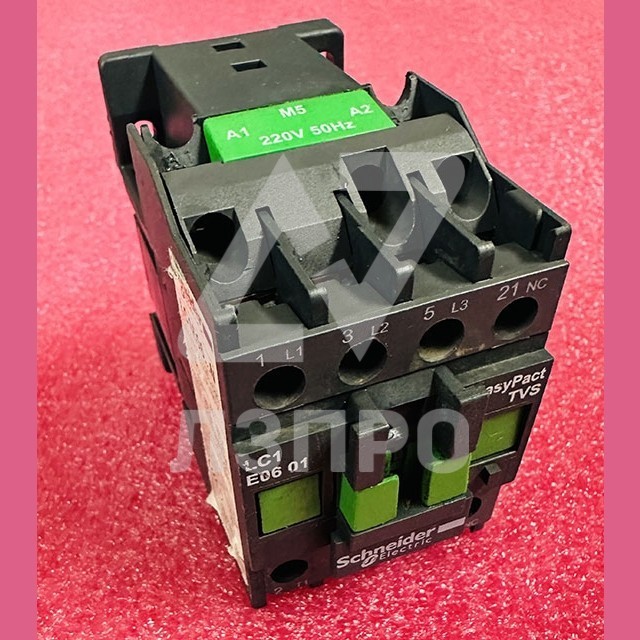 Контактор 220V 1NC LC1E0601M5 Schneider Electric