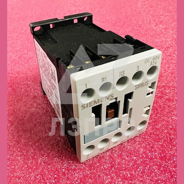 Контактор 48VDC 5,5kW 12A 2NO+2NC 3RT1517-1BW40 Siemens