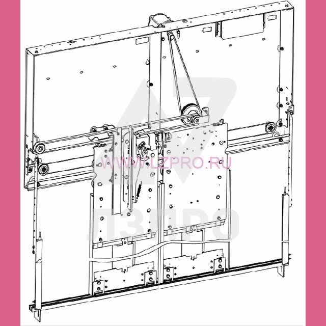 Каретка ДК DO2200 FBA389BE102 Otis