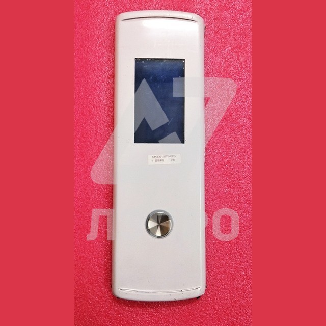 Вызывной пост (с одной кнопкой; индикатором A3N230890 A4; шлифов., нерж.) XIZI OTIS