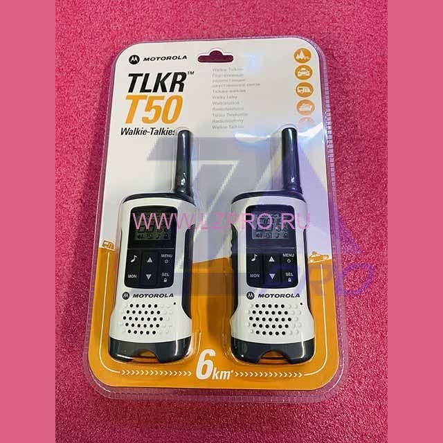 Комплект портативных раций TLKR-T50 Motorola