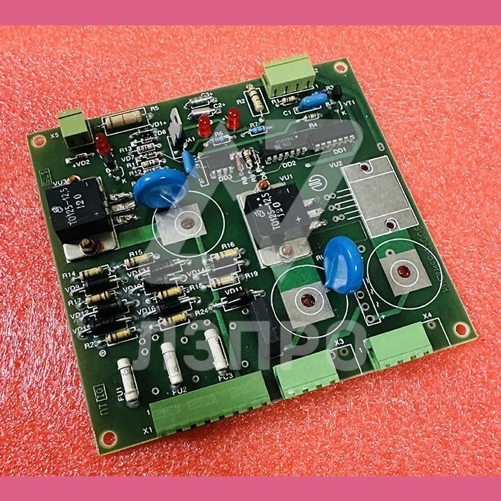 Плата управления тормозом с управлением вентилятором для станции УКЛ КАФИ.469135.006-02 КМЗ