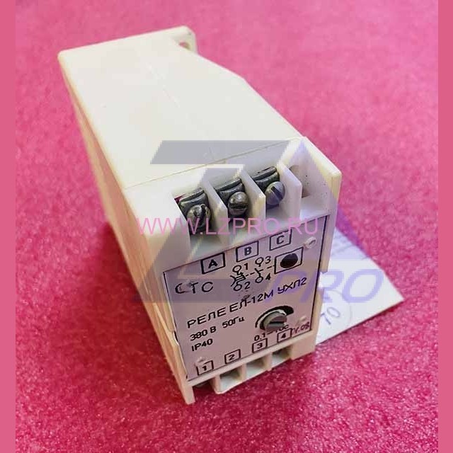 Реле контроля 3х-фазного напряжения ЕЛ-12М УХЛ2