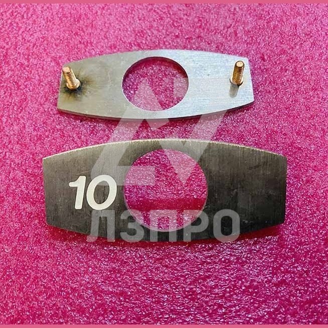 Чиклет 10 без Брайля, шлифов. нерж., ZAA396CY10, Отис