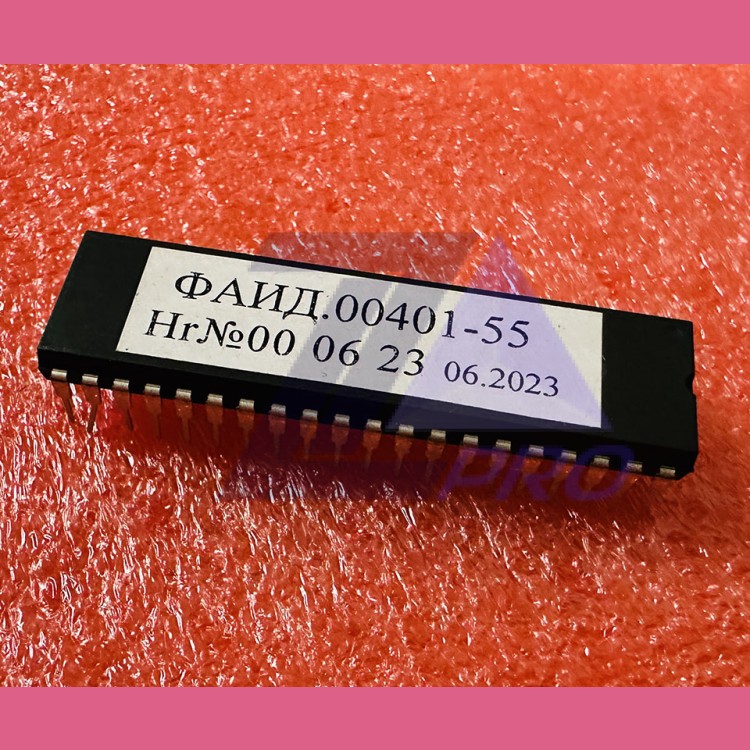 Процессор ПЗУ для платы ПУ-3 для лифтов жилых зданий с регулируемым приводом ФАИД.00401-55 МЛЗ