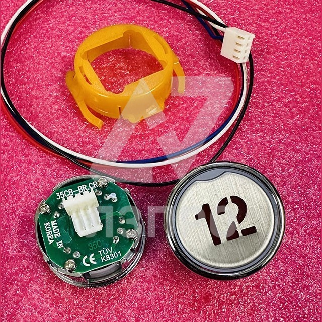 Кнопочный модуль "12" (ПУЛ02В) KS-1021-01X Korea МЭЛ