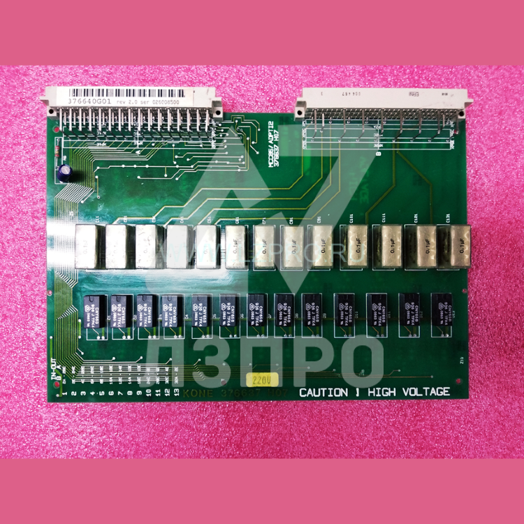 Плата оптопары (опторазвязок) 230В KM376640G01 Kone