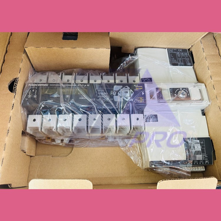 Реверсивный рубильник ATyS p M+COM-4P 125A 230/400Vac 9384 4012 SOCOMEC