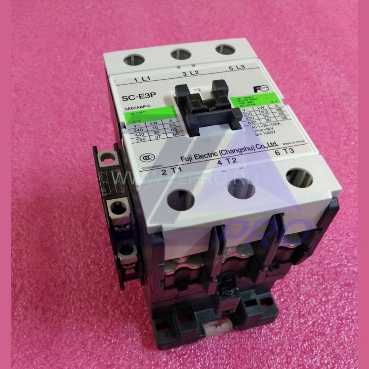 Контактор силовой SC-E3P 110V Fuji Electric