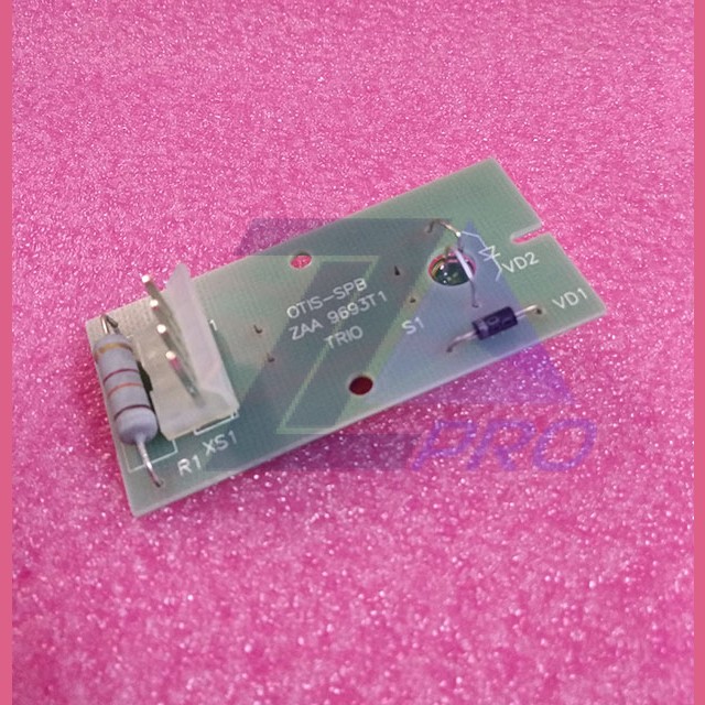 Плата однокнопочного модуля к посту вызова ZAA9693T1