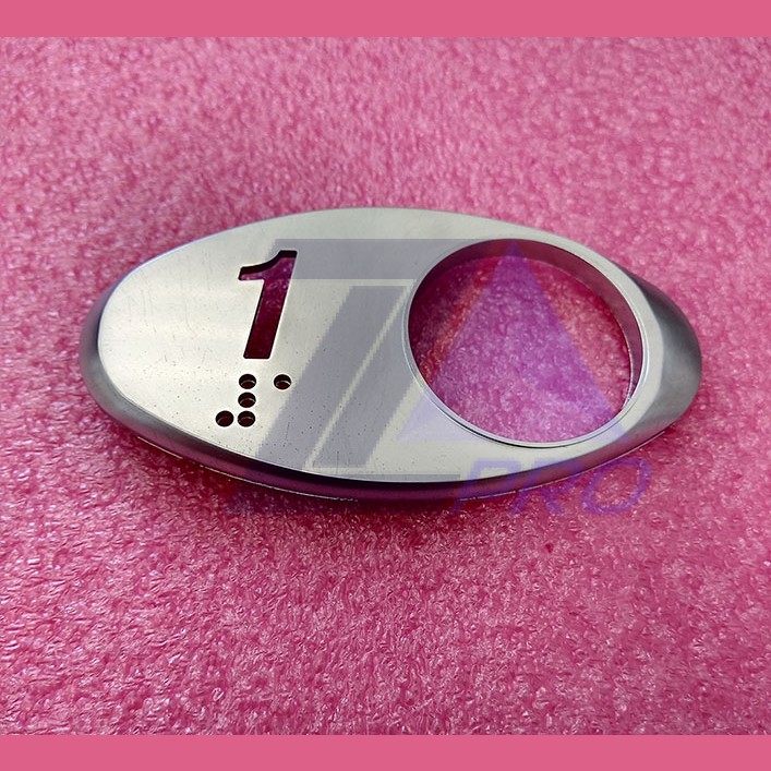 Чиклет "1" матовый серебро Otis MAA250AY301