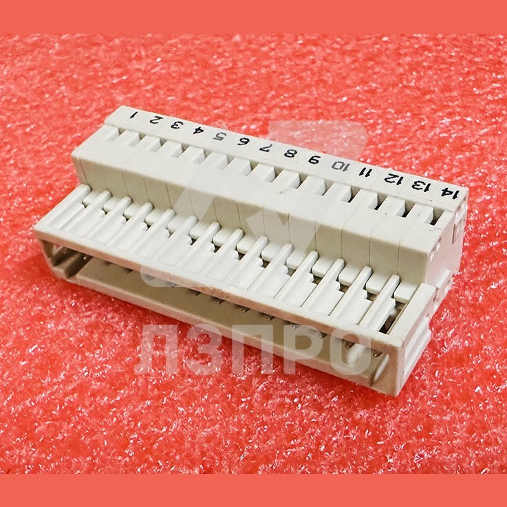 Разъем 14-и контактный 3,5мм 734-314 Wago MCS MIDI