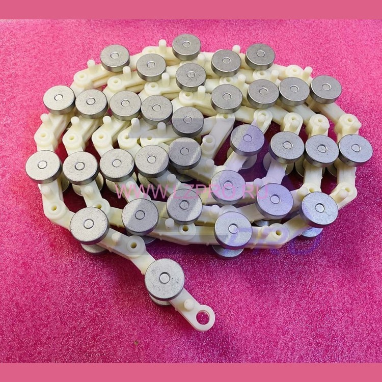 Цепь огибающая балюстрады 32 пары, необслуживаемая L=1974мм шаг 60мм XO-508 XAA332DS14 Otis