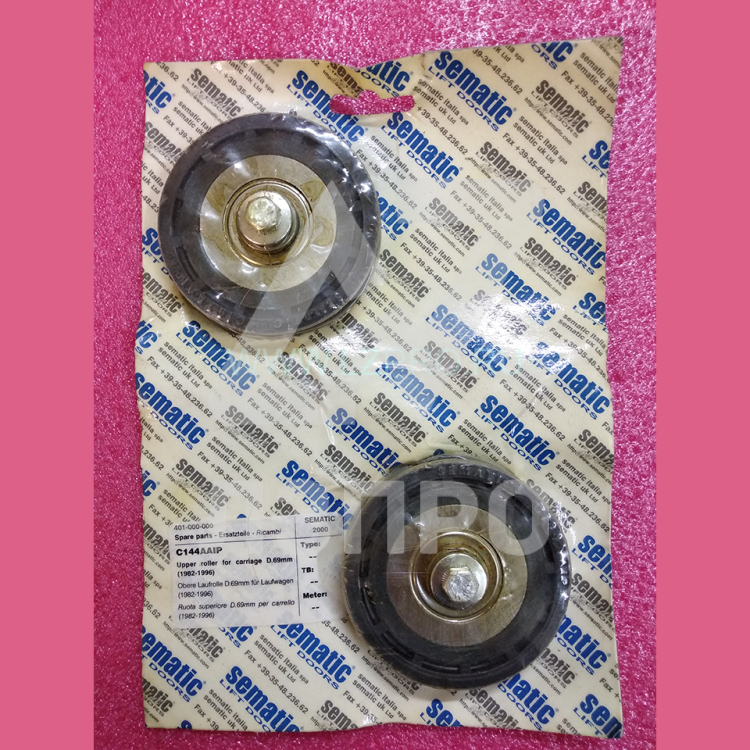Ролик каретки D-69 мм Upper roller for carriage C144AAIP Sematic