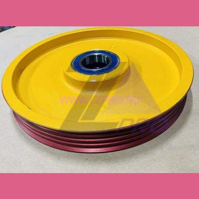 Блок отводной 400х4х10 H=57мм d(вал)=60мм F0263BF3 (пр-во Россия) Отис