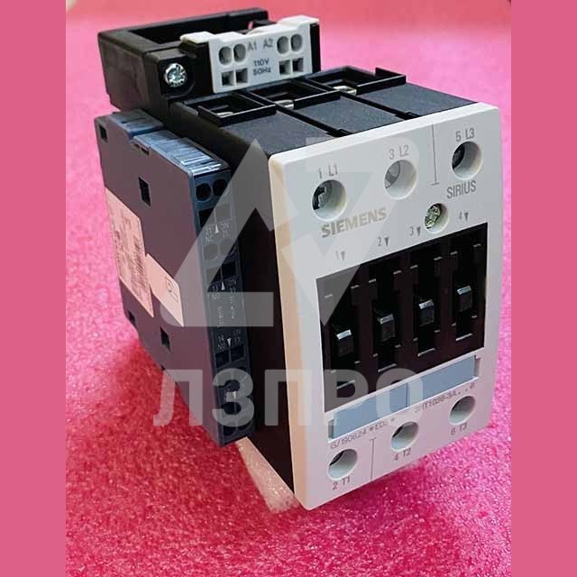 Контактор 110V 22kW 2NO 2NC 3RT1036-3AF06 Siemens
