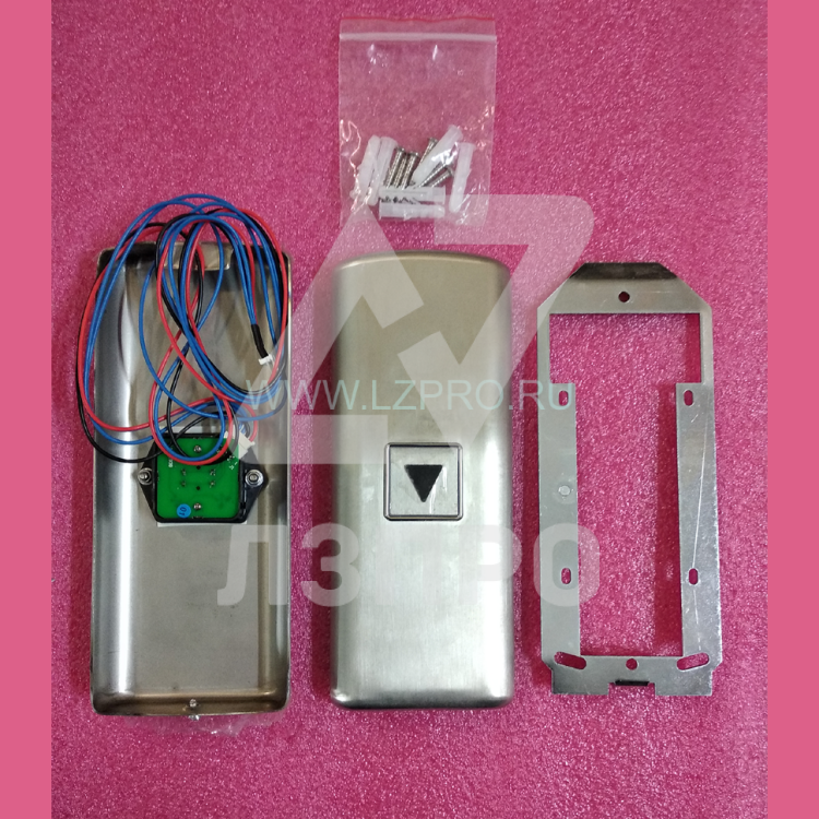 Аппарат вызывной BAF100 с кнопкой Вверх/Вниз, синяя подсветка