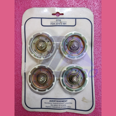 Ролики D-70 мм с крепежом (комплект 4 шт.) FOB2215Z691 Otis