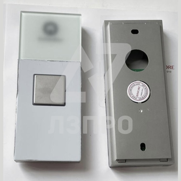 Панель вызова LOP 160x65mm одна кнопка без сиволов F2Q122C1 ID.59324324 Schindler