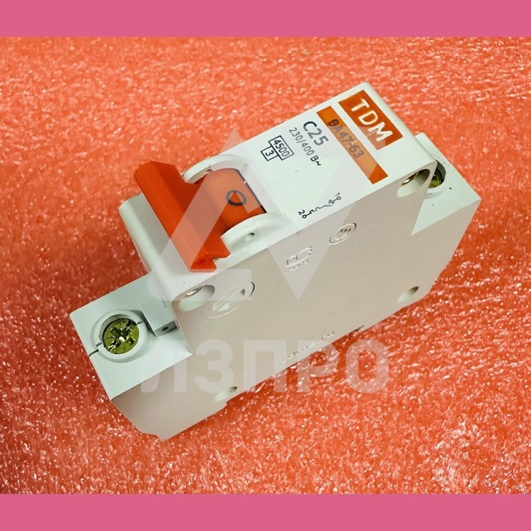 Выключатель автоматический 1P C25 ВА47-63 SQ0218-0005 TDM