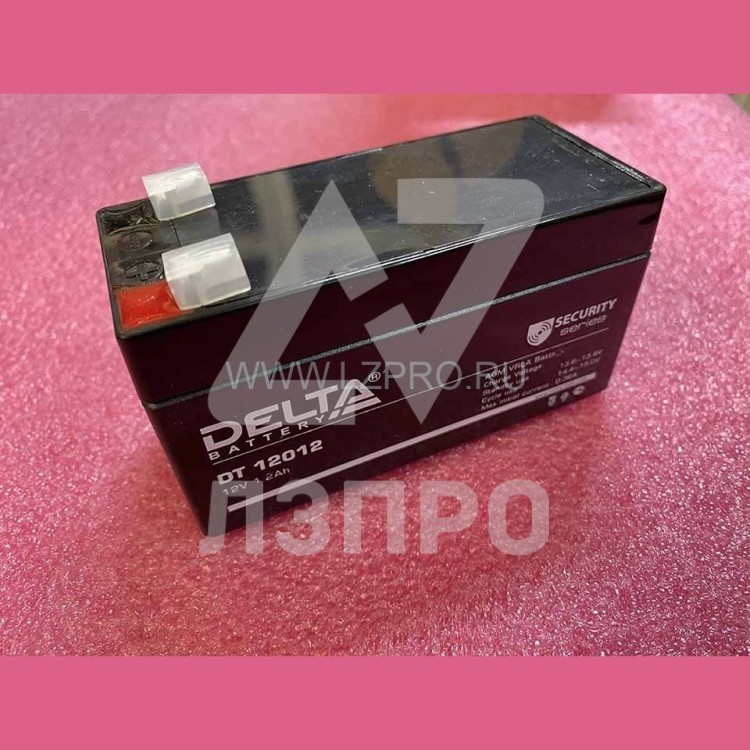 Аккумулятор 12V 1,2Ah DT 12012 Delta