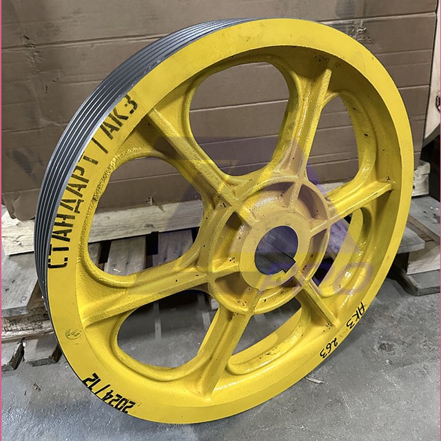 Шкив канатоведущий (575 мм, канаты 5x10 мм) ZAA260AK3 13VTR (OTIS ЩЕРБИНКА)