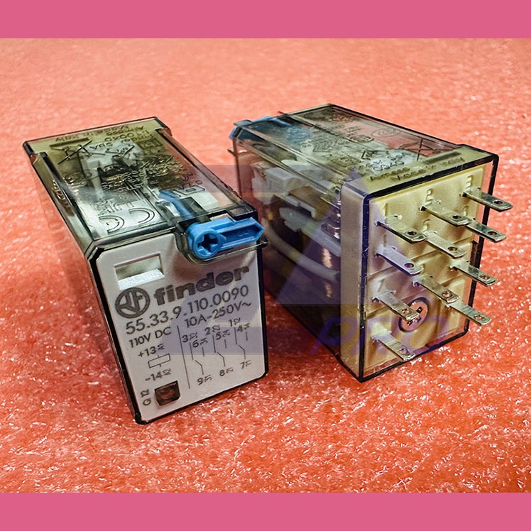 Реле промежуточное 3CO 10A 110VDC 7A 55.33.9.110.0090 Finder