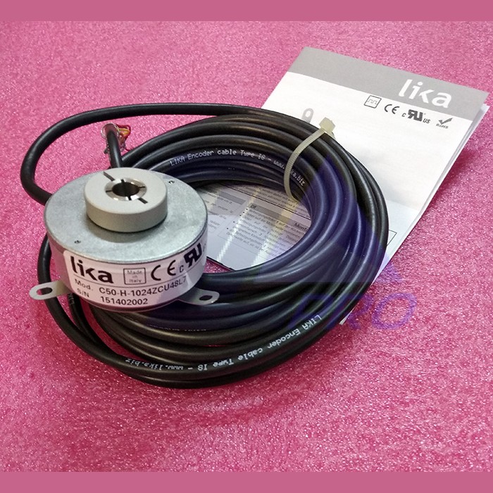 Энкодер инкрементный (применение в лебедках SICOR) C50-H-1024ZCU48L7 Lika