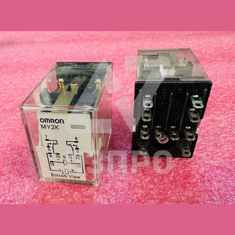 Реле электромагнитное 24VDC MY2K