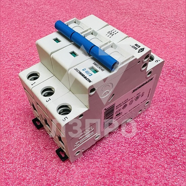 Автоматический выключатель 3P D40/3 BMS0 SCHRACK