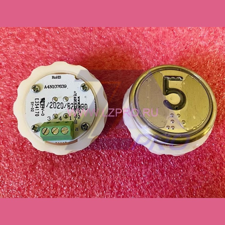 Кнопочный модуль с шрифтом Брайля "5" разъём под винт A4N107639 MA2D04-D-R-05 ЩЛЗ КМЗ