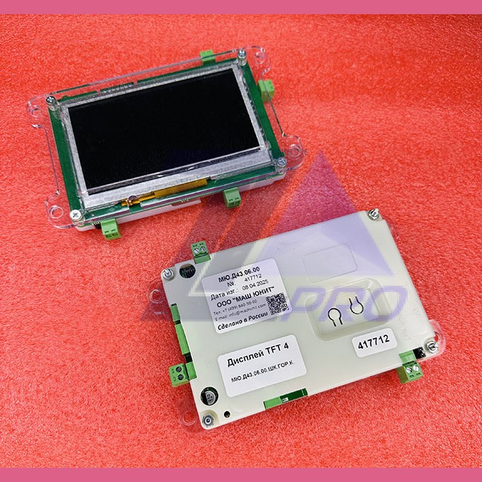 Дисплей TFT 4 МЮ.Д43.06.00.ШК.ГОР.К ШК6000 ЩЛЗ