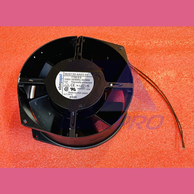 Вентилятор 172х150х55мм 0,25А 230VAC 40Вт W2S130-AA03-01 Ebmpapst KM249972 Kone