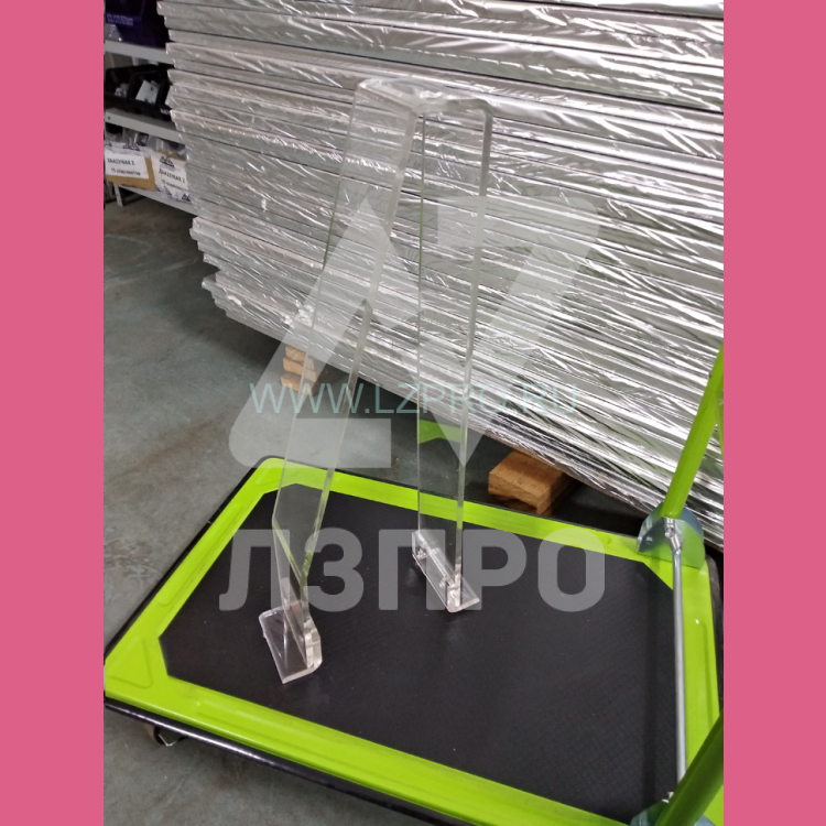 Акриловый отбойник для эскалатора OTIS