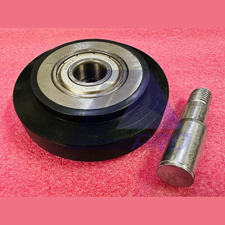 Ролик 100мм башмака кабины с эксцентриком 60730002069L ThyssenKrupp